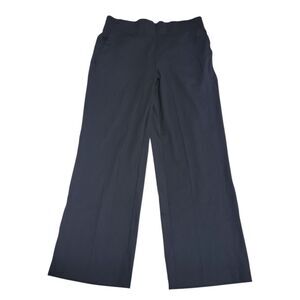 Member's Mark Women's Stretch Soft Pockets Travel Wide Leg Pant - Black